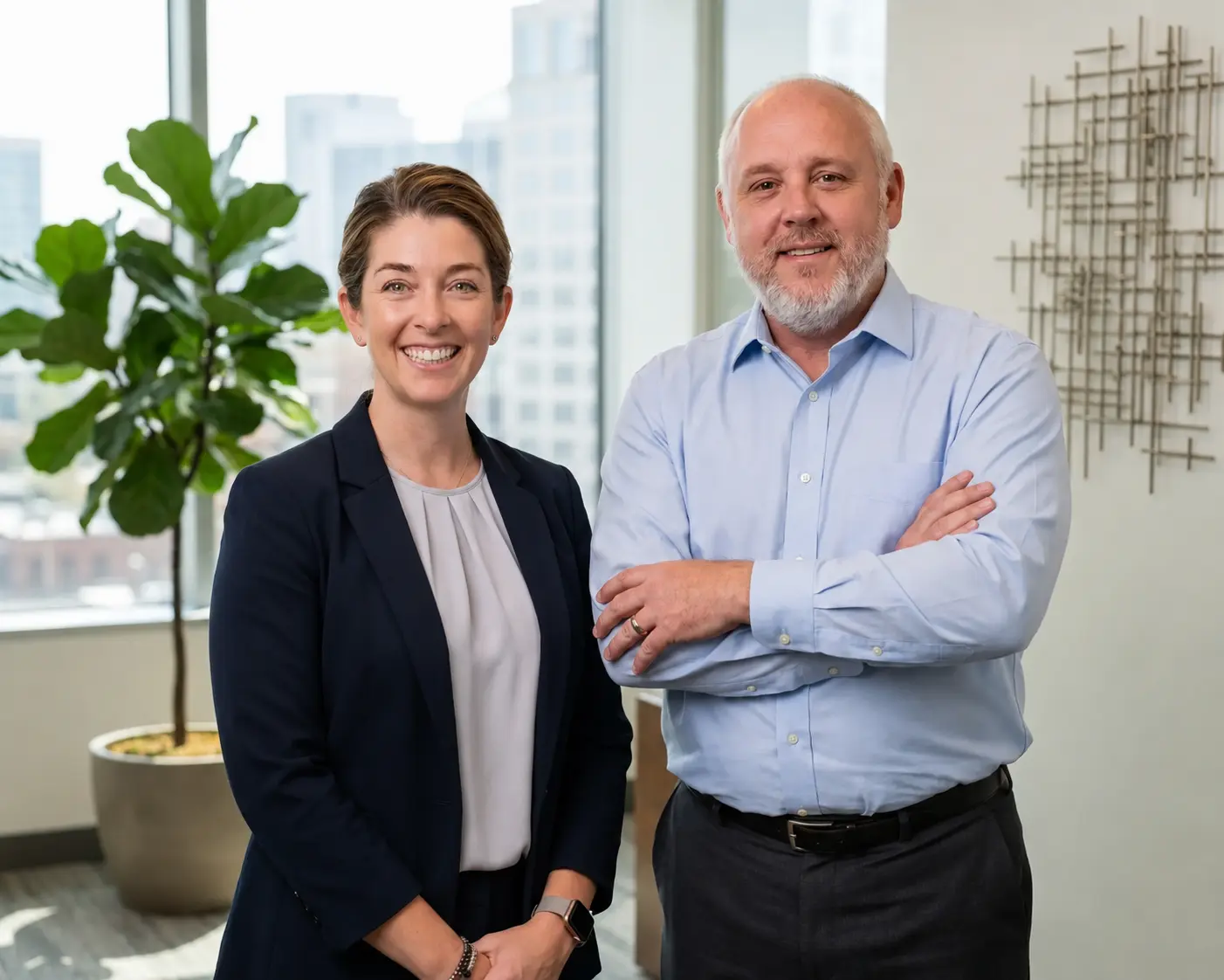 Matt and Marie Kopmeyer, founders of Bluebird Hospice